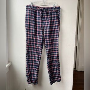 J. Crew Plaid Pajama Pants